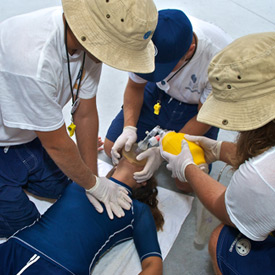 cpr on a real person