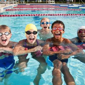 RMR Swim Team class at Rolling Meadows Park District