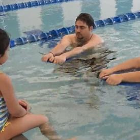 Quality time with your toddler in swimming lessons